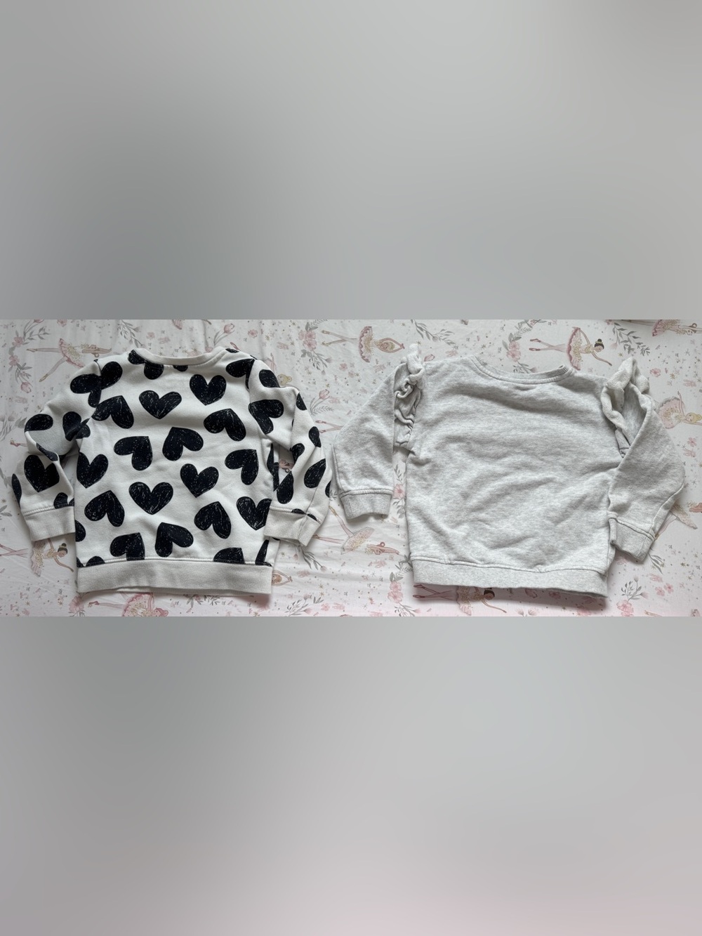 Girls Size 3-4 Sweatshirt Lot 6 Pullovers Zara H&M Cat & Jack Art Class Bundle - Picture 3 of 12